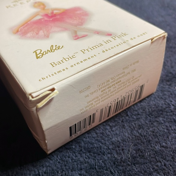 Hallmark keepsake Barbie Prima in Pink Christmas ornament. Barbie Ballerina 2010 - Picture 3 of 16